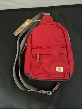 Ori London Red Crossbody Sling Bag